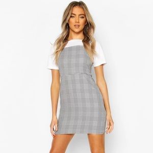BOOHOO PLAID DRESS